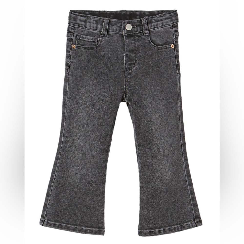Zara black flared jeans